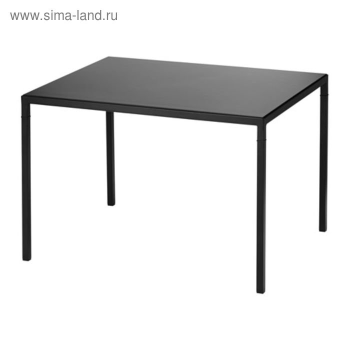 Журнальный стол с двусторонней столешницей, цвет черный/бежевый НИБОДА - Фото 1