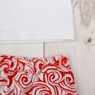 Пижама для девочки (джемпер, брюки) "Принт", рост 86-92 см (28), цвет красный 361Д-1121_М - Фото 6