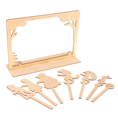 Театр теней для детей «Колобок», с ширмой