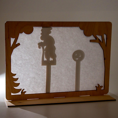 Театр теней для детей «Колобок», с ширмой