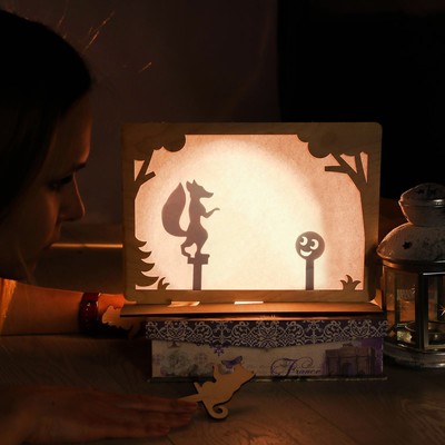 Театр теней для детей «Колобок», с ширмой