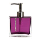 Дозатор жидкого мыла Roma, цвет фиолетовый - фото 305178517