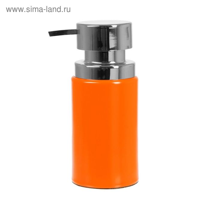 Дозатор кухонный для жидкого мыла Bora, цвет оранжевый - Фото 1
