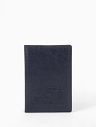 Обложка для автодокументов, с тиснением, 9.5×0.5×13.5 см, синяя - Фото 1