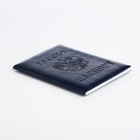 Обложка для паспорта, цвет синий - фото 8320441