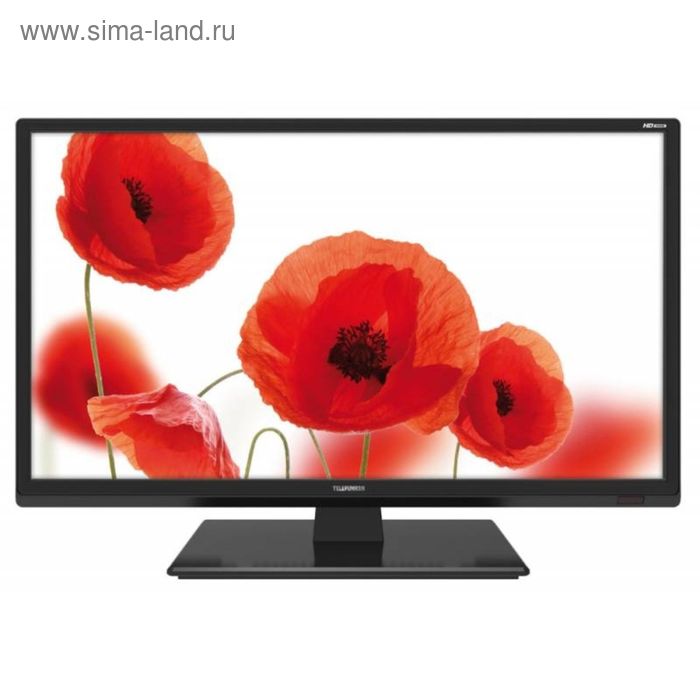 Телевизор Telefunken TF-LED19S46T2, LED, 18.5", чёрный - Фото 1