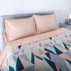 Постельное бельё Этель 1.5 сп Калейдоскоп, размер 143х215 см, 150х214 см, 50х70 см - 2 шт - Фото 2