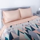 Постельное бельё Этель 2 сп Калейдоскоп, размер 175 х 217 см, 200 х 220 см, 50 х 70 см - 2 шт - Фото 2