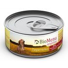Консервы BioMenu SENSITIVE для собак Перепелка 95%-мясо , 100гр - фото 304139995