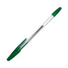 Ручка шариковая Office Style 820, узел 1.0 мм, чернила зелёные, корпус прозрачный - Фото 2