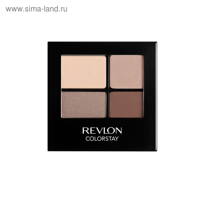 Тени для век Revlon Colorstay, 4 цвета, тон Addictive 500 - Фото 1