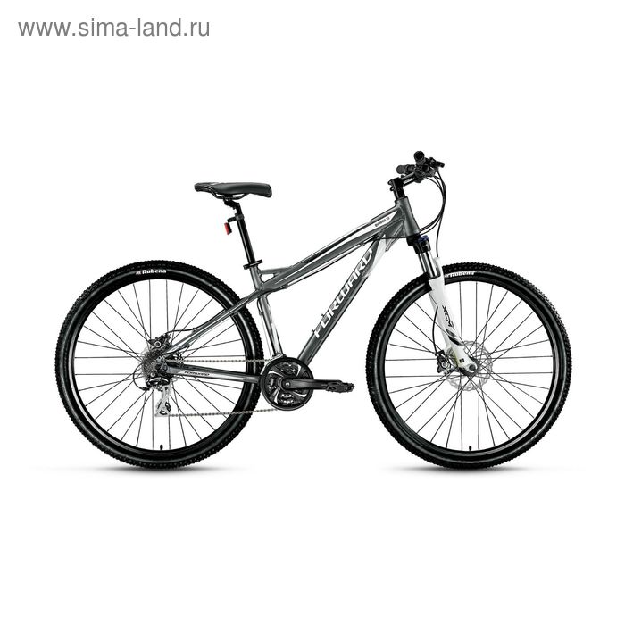 Велосипед 29" Forward Quadro 3.0 29 disc, 2017, цвет серый, размер 19"