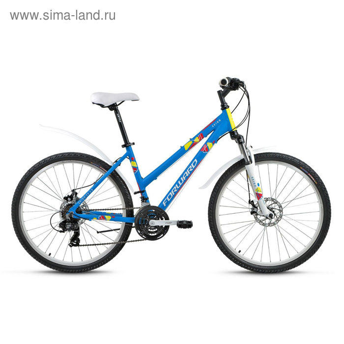 Велосипед 26" Forward Seido 26 2.0 disc, 2017, цвет синий матовый, размер 15" - Фото 1