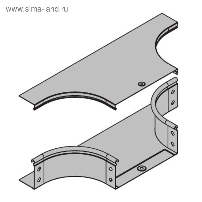 Ответвитель DPT DKC 36123, для лотка Т-образный, горизонтальный150х50 - Фото 1