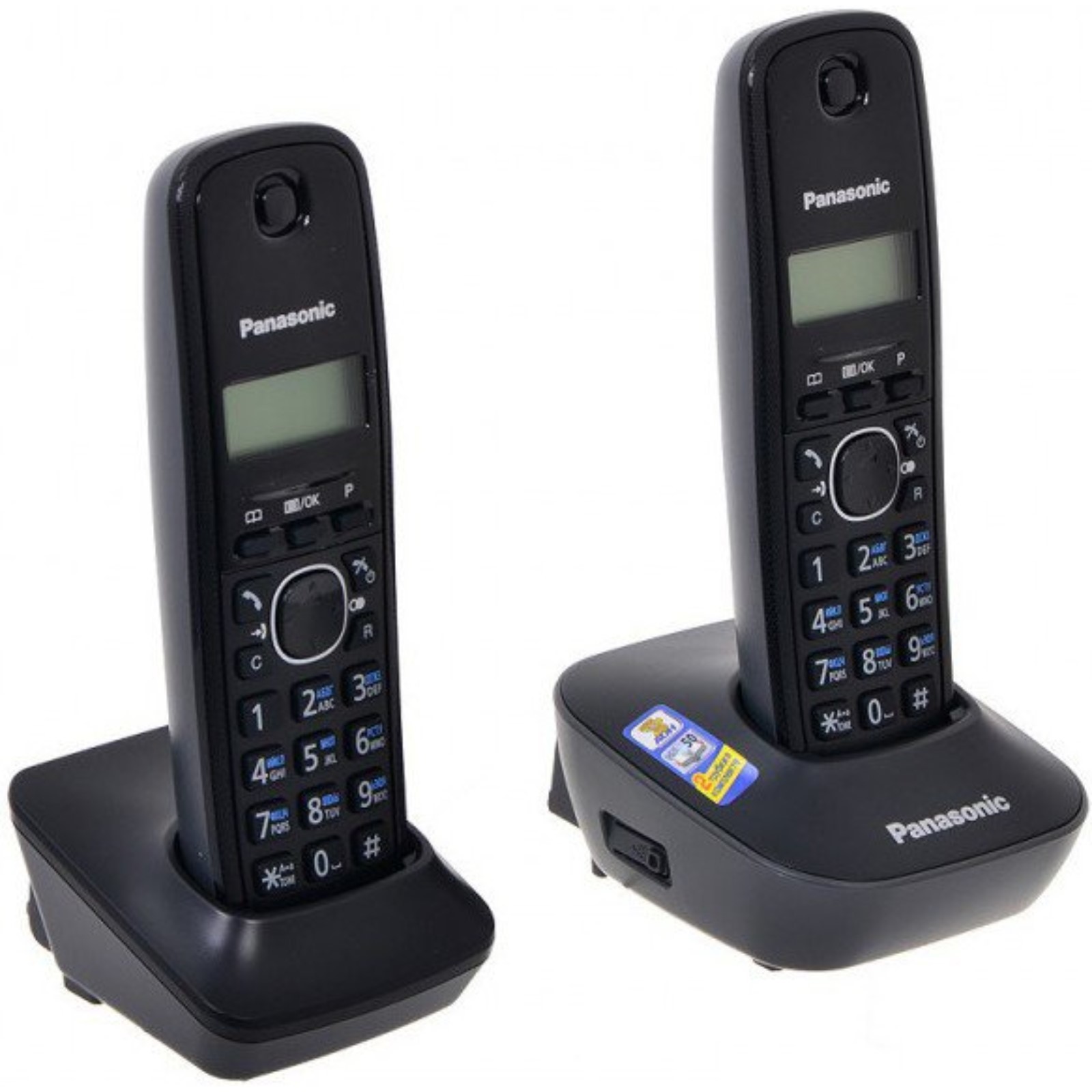 Радиотелефон Dect Panasonic KX-TG1612RUH темно-серый, АОН (2407110) -  Купить по цене от 8 627.00 руб. | Интернет магазин SIMA-LAND.RU