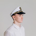 Шляпа капитана взрослая «За штурвалом», р-р. 60 - Фото 8
