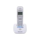 Радиотелефон Dect Panasonic KX-TG2511RUW белый, АОН - Фото 2