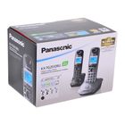 Радиотелефон Dect Panasonic KX-TG2512RU1 серый металлик, АОН - Фото 3