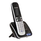 Радиотелефон Dect Panasonic KX-TG6811RUB чёрный, АОН - фото 9548811
