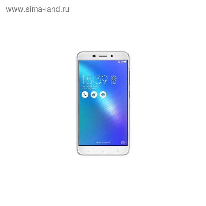 Смартфон Asus ZenFone ZF3 Laser ZC551KL 32Gb серебристый - Фото 1