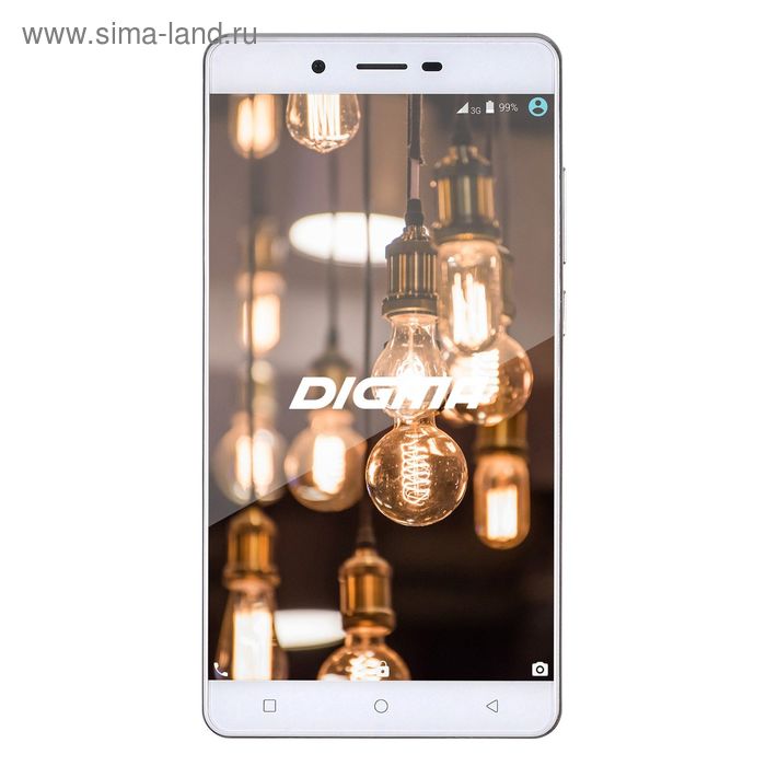 !Смартфон Digma S502 4G VOX 8Gb белый - Фото 1