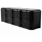 Компостер, 1600 л, пластик, чёрный  (артикул 2411171)  большой выбор товаров оптом и в розницу по низким ценам с доставкой