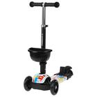 Самокат-каталка детский 5 в 1, колёса световые PU 115/90 мм, ABEC 7 - Фото 3