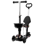 Самокат-каталка 5 в 1 TC11 «Бабочки», колёса световые PU 115/90 мм, ABEC 7 - Фото 2