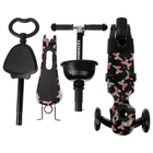 Самокат-каталка 5 в 1 TC11 «Бабочки», колёса световые PU 115/90 мм, ABEC 7 - Фото 8