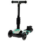Самокат-каталка детский SCOOTER 5 в 1, цвет бирюзовый - Фото 3