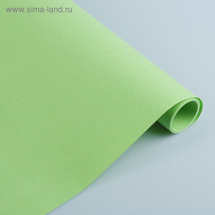 Крафт-бумага Sadipal Fusion, цвет зелёный 10605, 1 x 3 м, 65 г/м2 - Фото 1