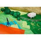 Бумага цветная тишью шёлковая, 510 х 760 мм, Sadipal, 1 лист, 17 г/м2, золотистая - Фото 4