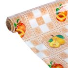 Клеёнка ПВХ Доляна, ширина 137 см, толщина 0,07 мм, рулон 30 метров - Фото 3