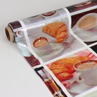 Клеёнка на стол Доляна, ширина 137 см, толщина 0.07 мм, рулон 30 м - Фото 4