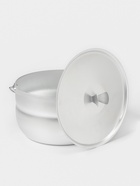 Котелок туристический, 4.5 л, с крышкой, штампованный алюминий - Фото 2