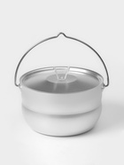 Котелок туристический, 2.5 л, с крышкой, штампованный алюминий - Фото 1