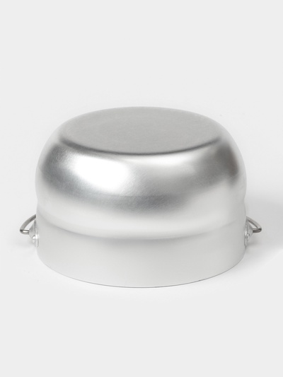 Котелок туристический, 2.5 л, с крышкой, штампованный алюминий