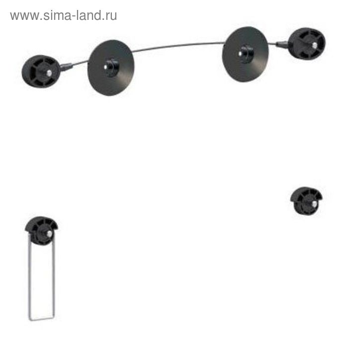 Кронштейн Arm Media LED-2, для ТВ, 26"-63", до 50 кг, черный - Фото 1