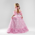 Карнавальный костюм «Золушка-Принцесса» розовая, текстиль, размер 32, рост 122 см - Фото 2