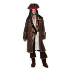 Карнавальный костюм для взрослого «Капитан Джек Воробей», р. 50, рост 182 см - фото 2048544