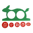 Линейка-спирограф «Зверюшки» Calligrata, 23 см, МИКС - Фото 2