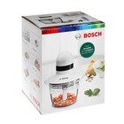 Измельчитель Bosch MMR08A1 CNCM13ST`, пластик, 400 Вт, 0.8 л, белый/черный - Фото 8