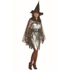 Карнавальный костюм «Ведьмочка» для взрослых, текстиль, р. 44, рост 164 см - Фото 1