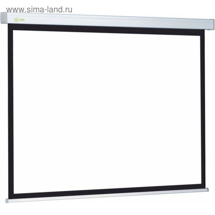 Экран Cactus 127x127 Wallscreen CS-PSW-127X127 1:1, настенно-потолочный, рулонный - Фото 1