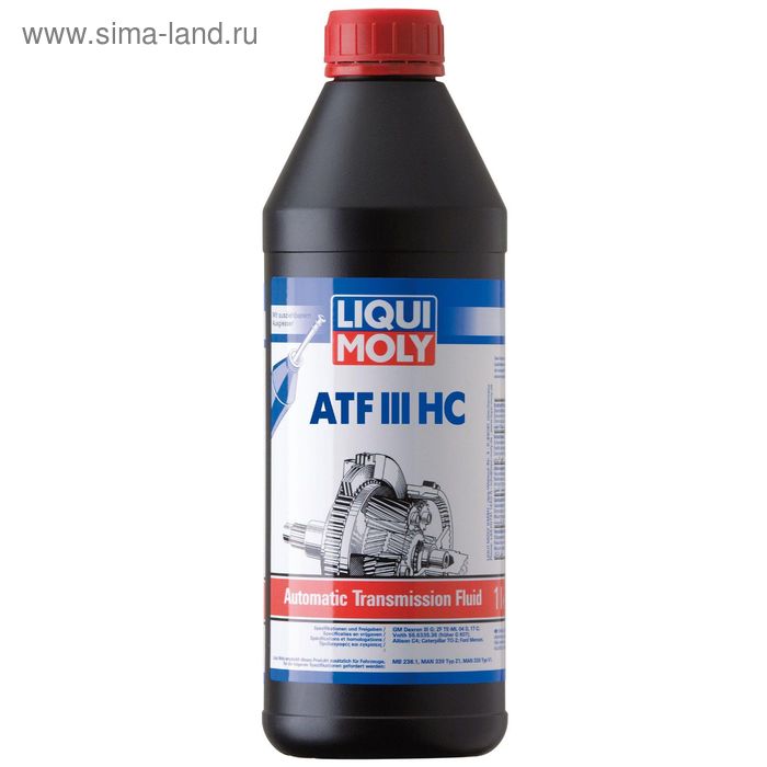 Масло трансмиссионное  LiquiMoly НС-синт.  для АКПП ATF III Universal, 1 л - Фото 1