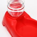 Автопоилка малая со съемной бутылкой, 260 мл, микс цветов - Фото 4