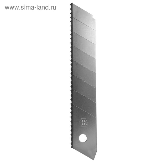 Лезвия для ножей Armero, 18х0.5 мм, сегментированное, с зубцами, 5 лезвий - Фото 1