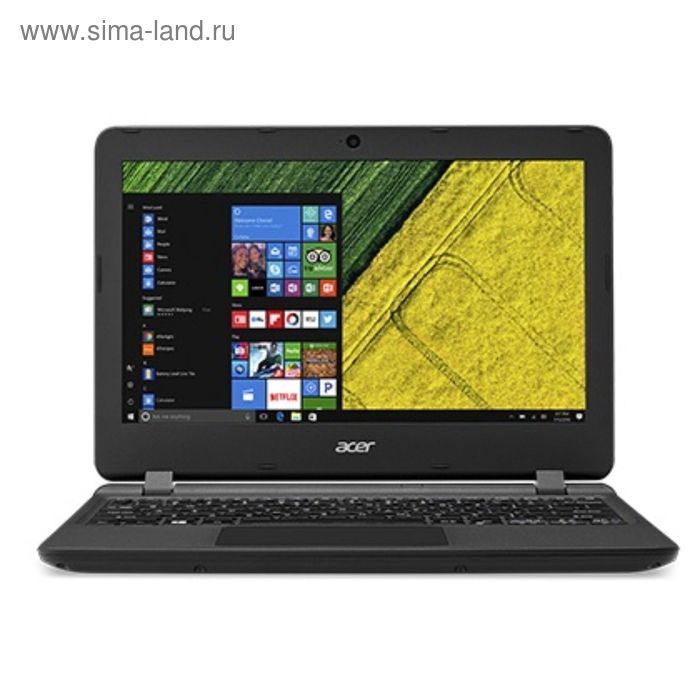 Ноутбук Acer Aspire ES1-132-C3LS Celeron N3350,2Gb,32Gb,11.6,1366x768,Windows 10,черный - Фото 1