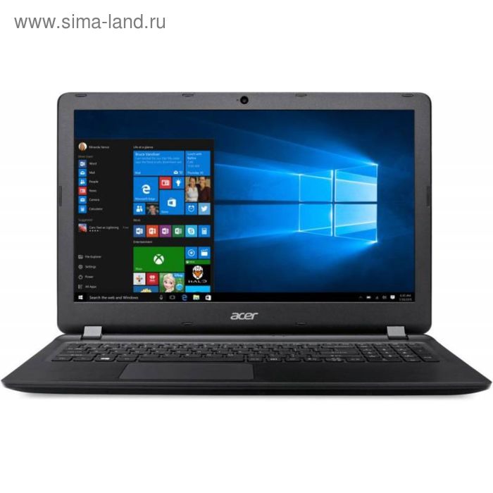 Ноутбук Acer Aspire ES1-533-P8BX Pentium N4200,2Gb,500Gb,DVD-RW,15.6,1366x768,Win 10,черный - Фото 1