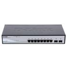 Коммутатор D-Link DGS-1210-10/C1A настраиваемый настольный 8x10/100/1000BASE-T - Фото 2